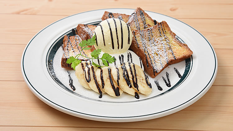 Choco Banana French Toast