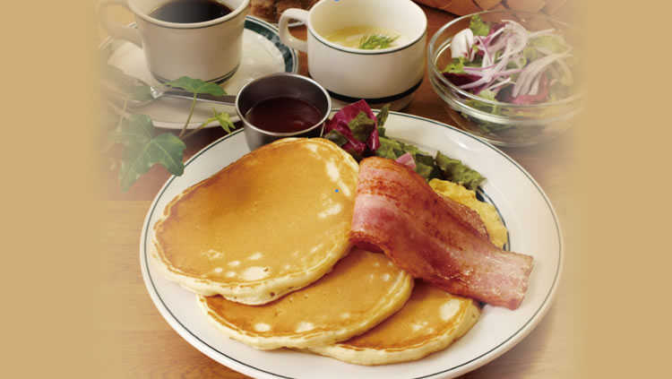 Cafe Pancake Gram 代官山限定ランチタイム ランチセット パンケーキを中心としたカフェgram グラム